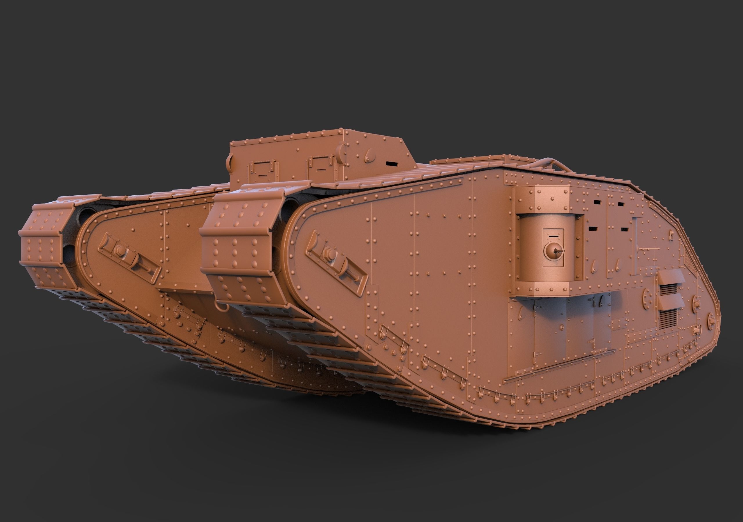 Mark IV FEMALE 3D model_8