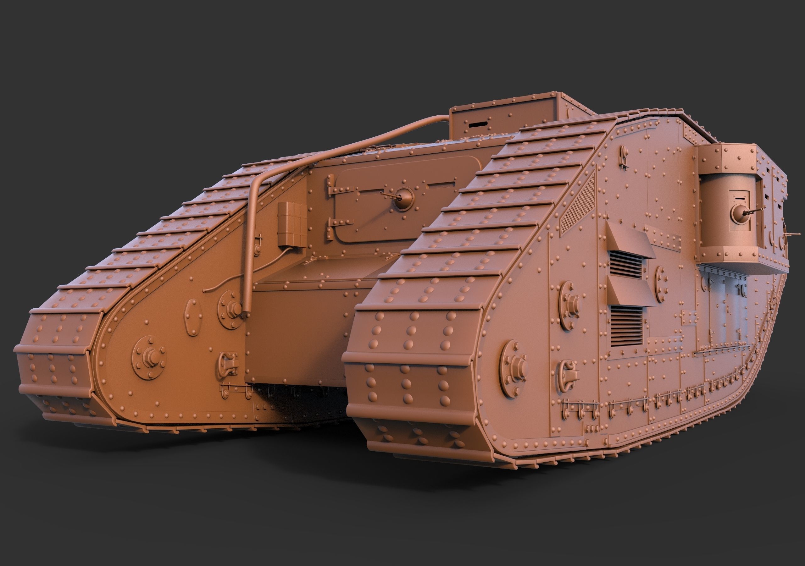 Mark IV FEMALE 3D model_12