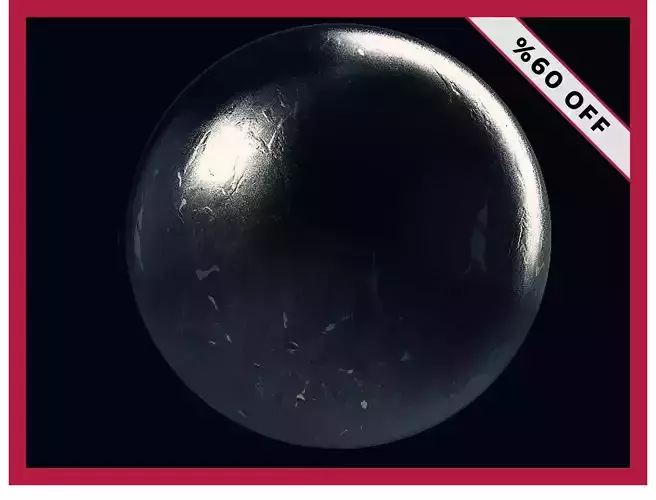 Metal Metallic Steel Seamless PBR Texture