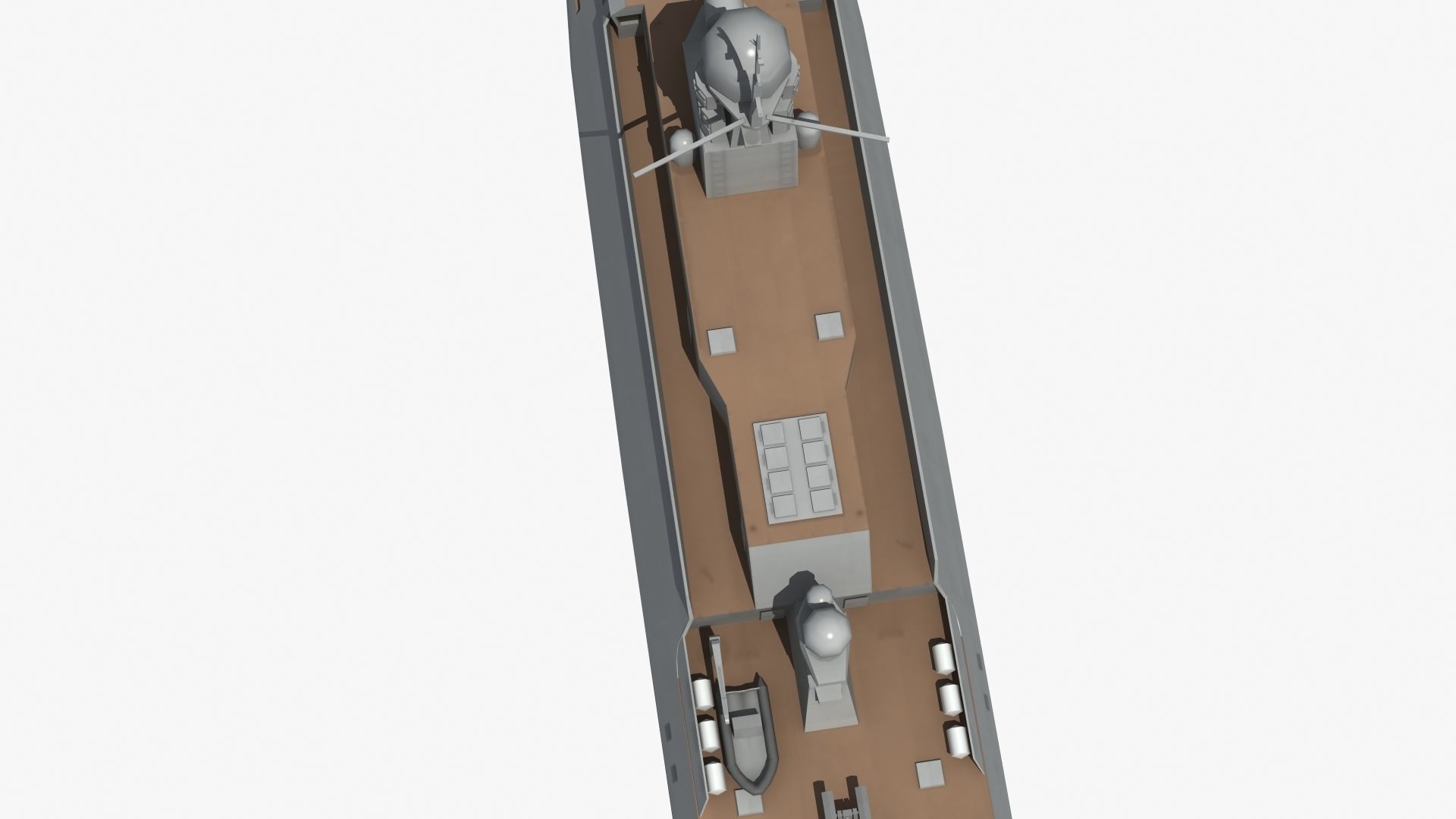 BuyanM Warship Low-poly 3D model_26
