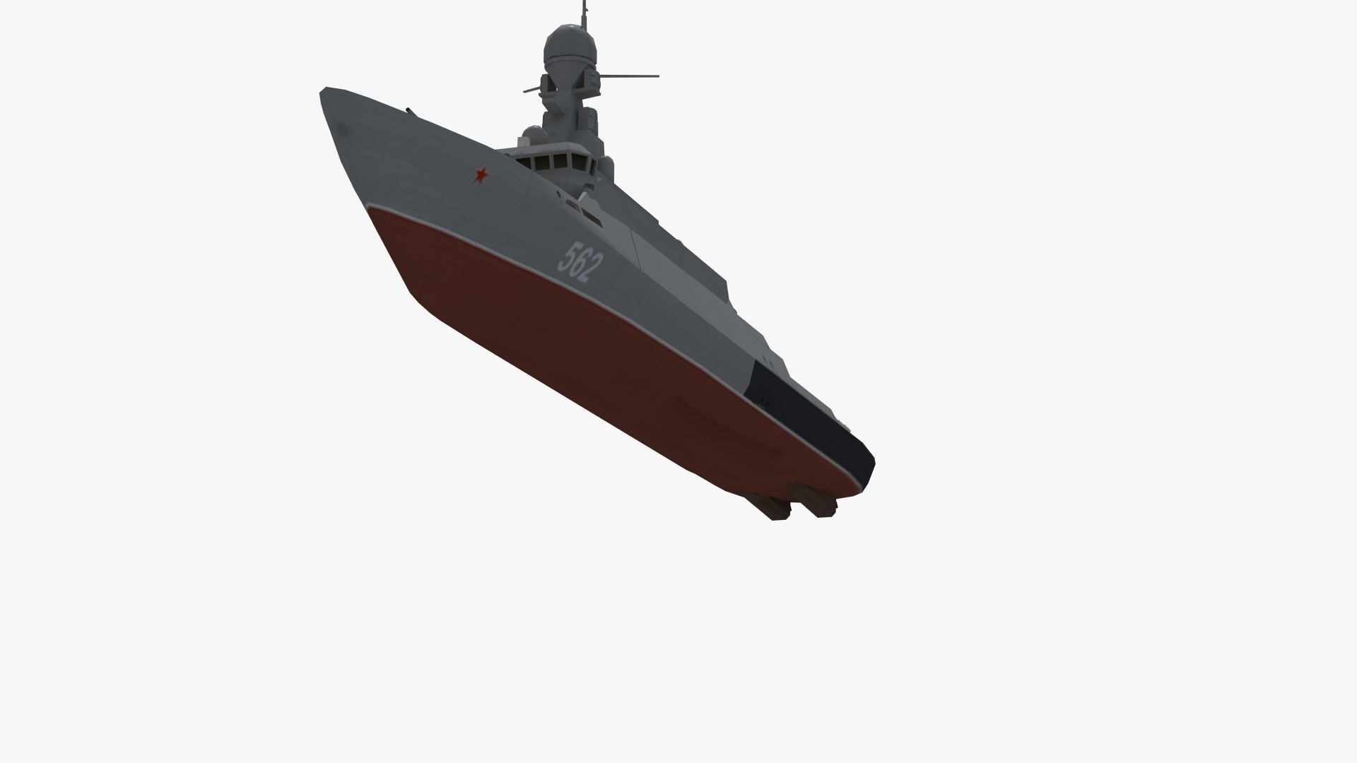 BuyanM Warship Low-poly 3D model_34