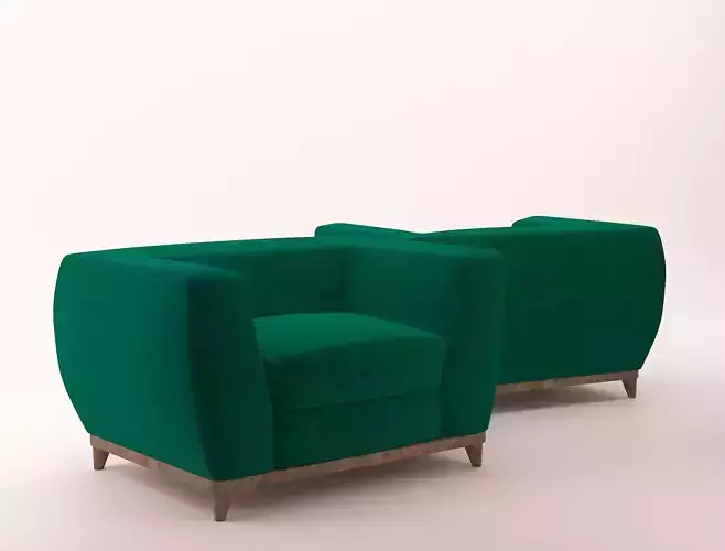 Velvet Armchair