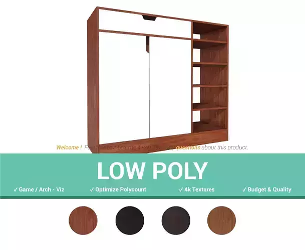Simple Shoes Rack - Design 02