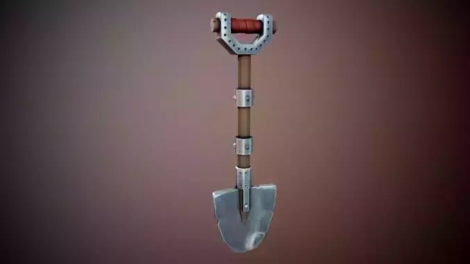 Stylized Shovel - Tutorial Included