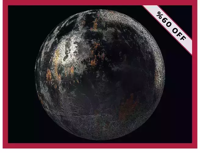 Metal Metallic Steel Seamless PBR Texture