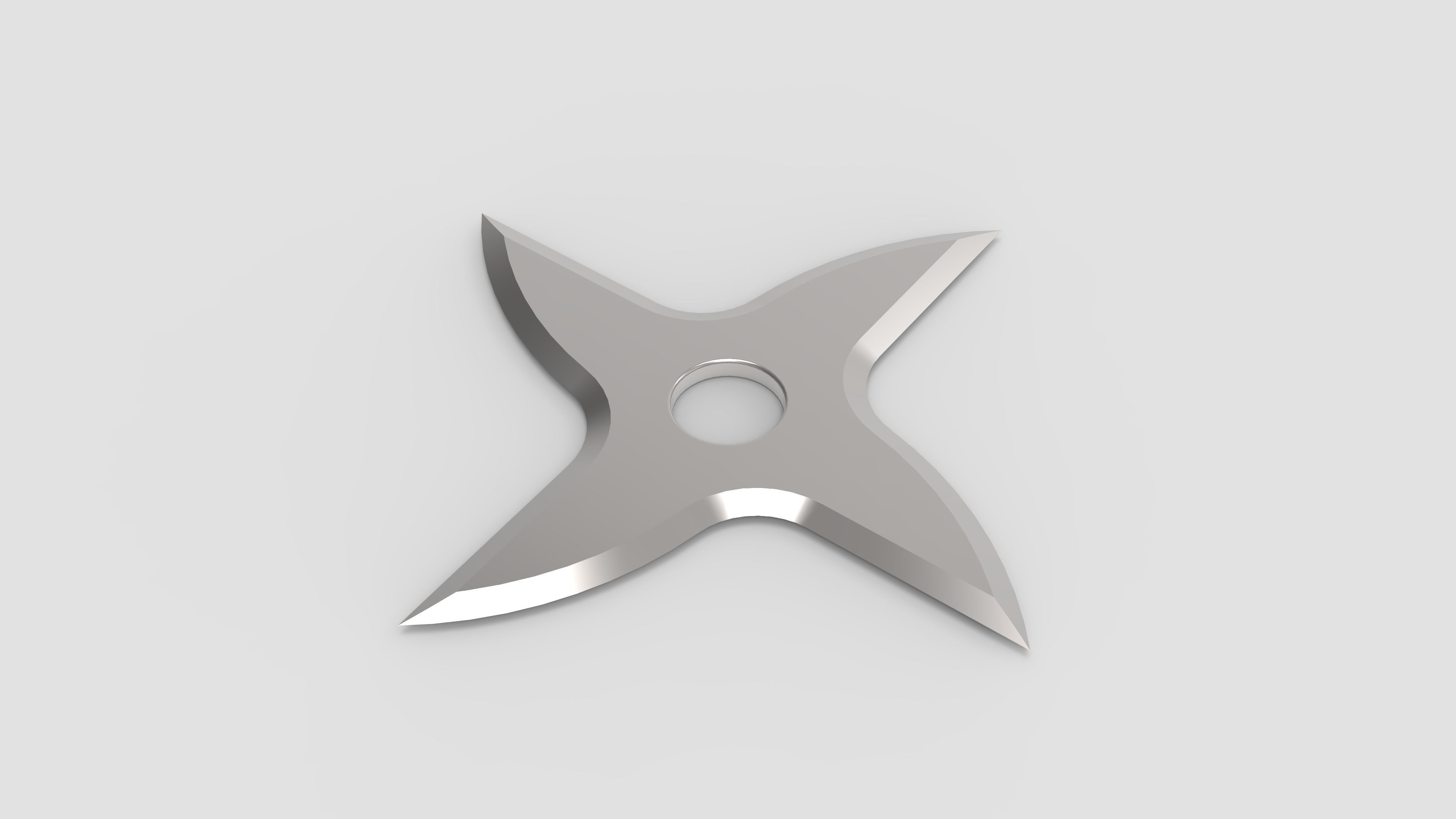 Samurais or Ninjas shuriken - VI 3D print model_4