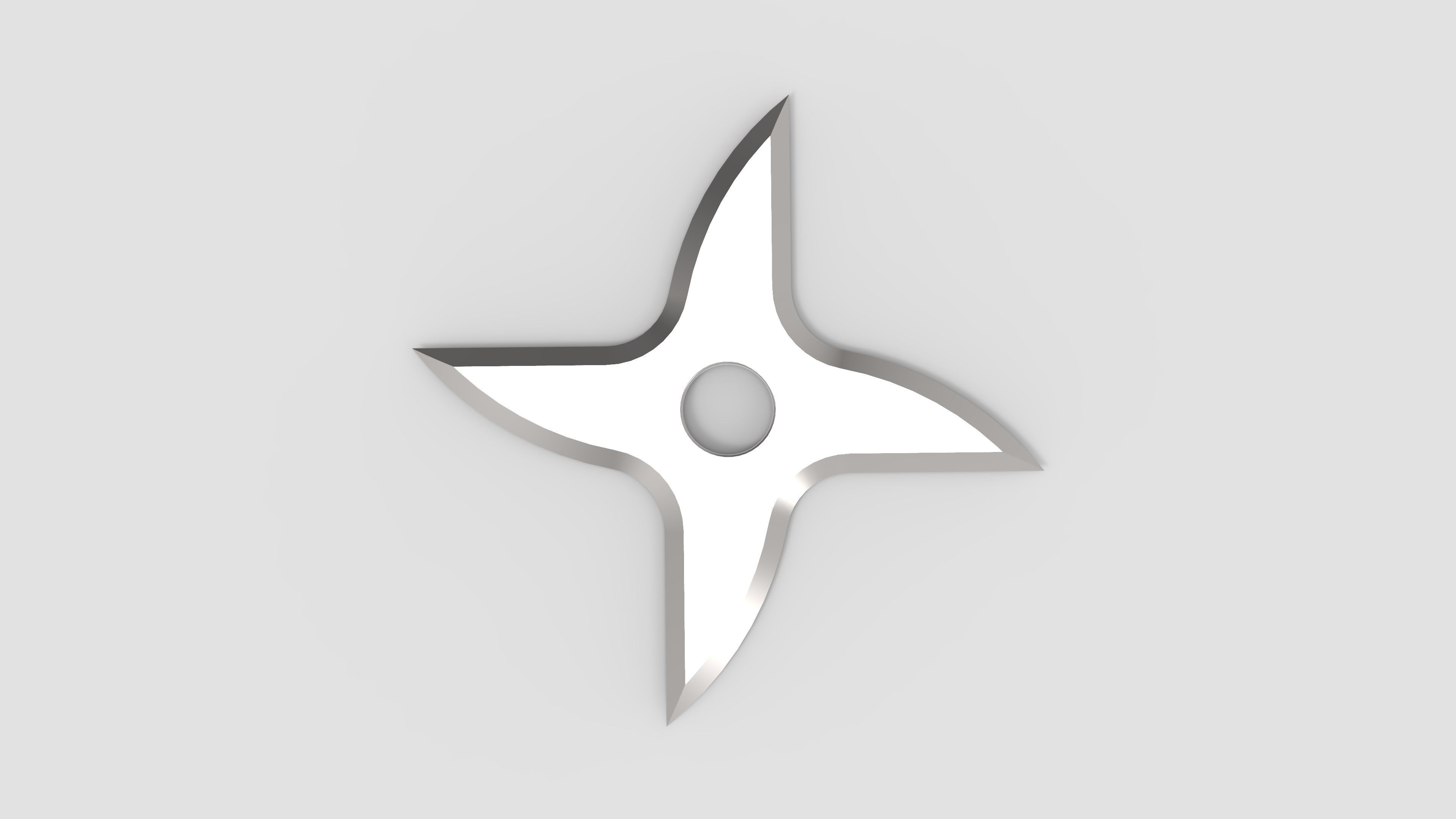 Samurais or Ninjas shuriken - VI 3D print model_2