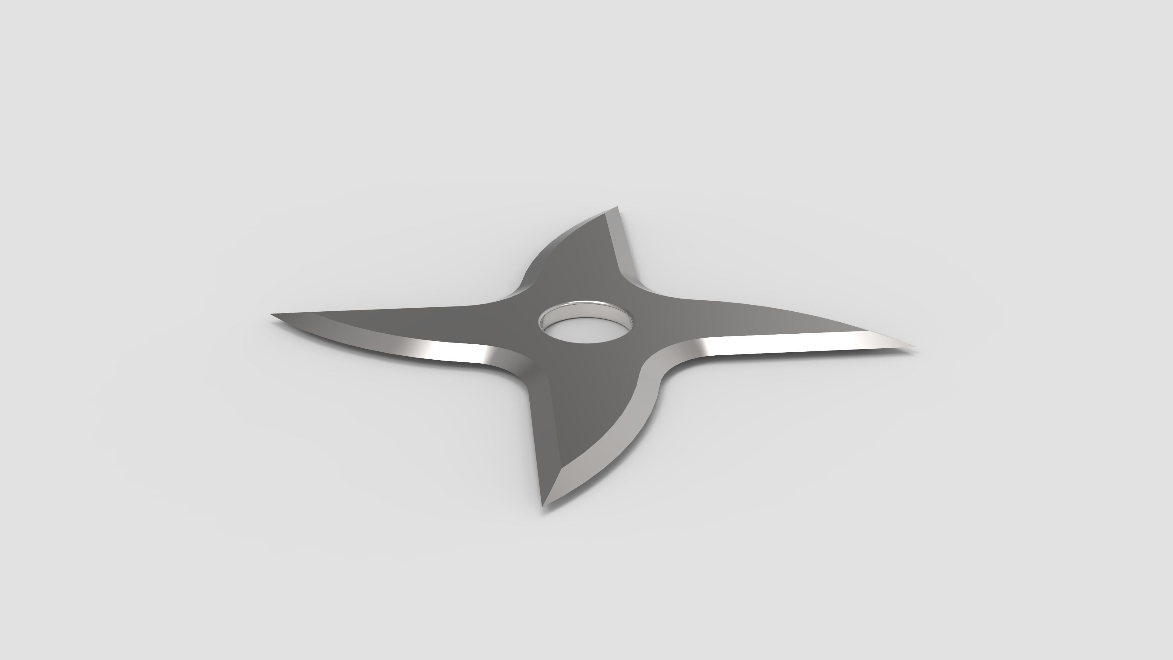 Samurais or Ninjas shuriken - VI 3D print model_3