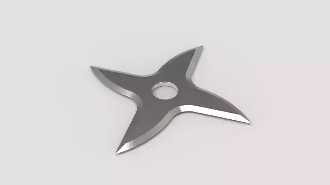 Samurais or Ninjas shuriken - VI 3D print model