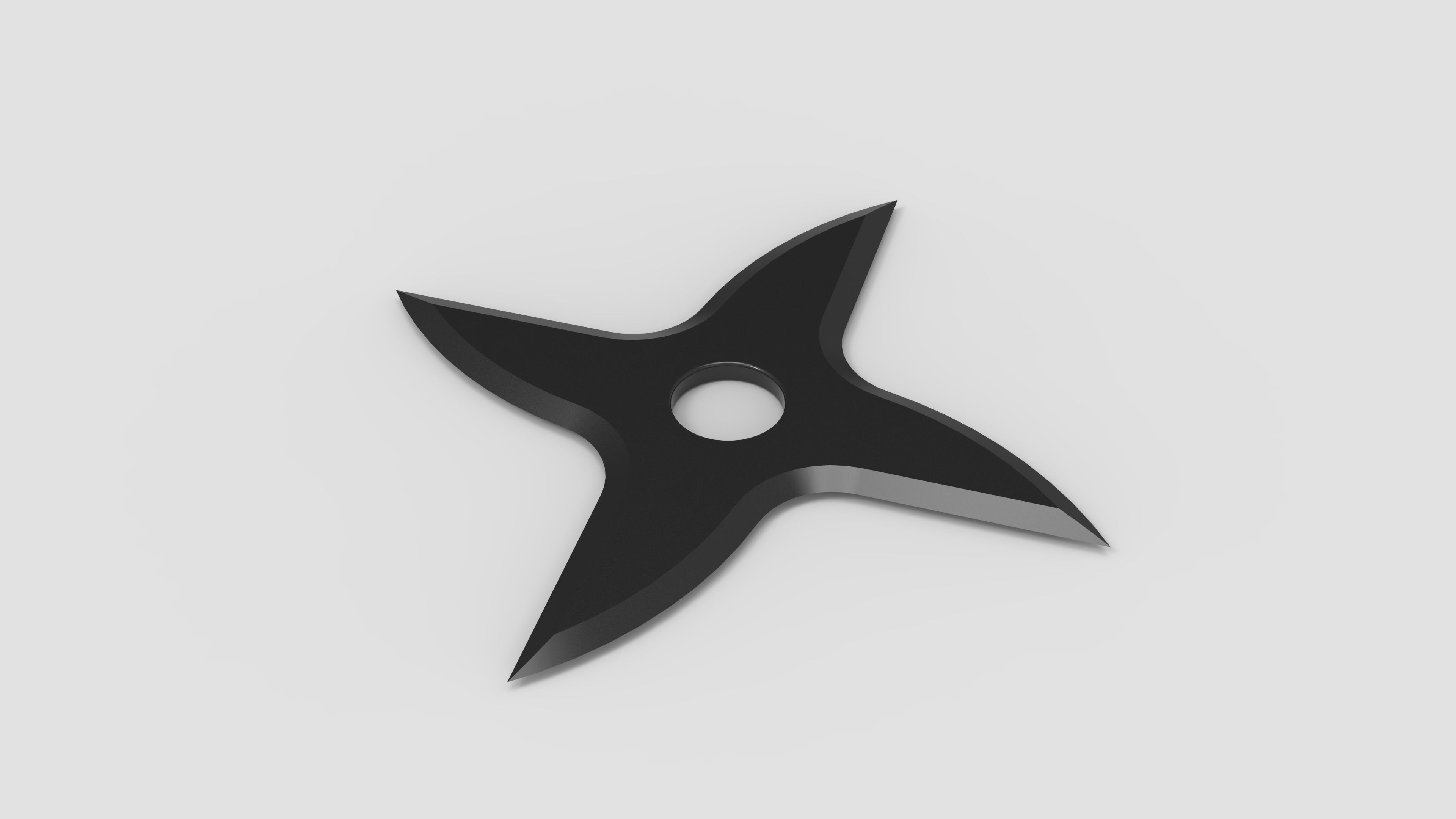 Samurais or Ninjas shuriken - VI 3D print model_11