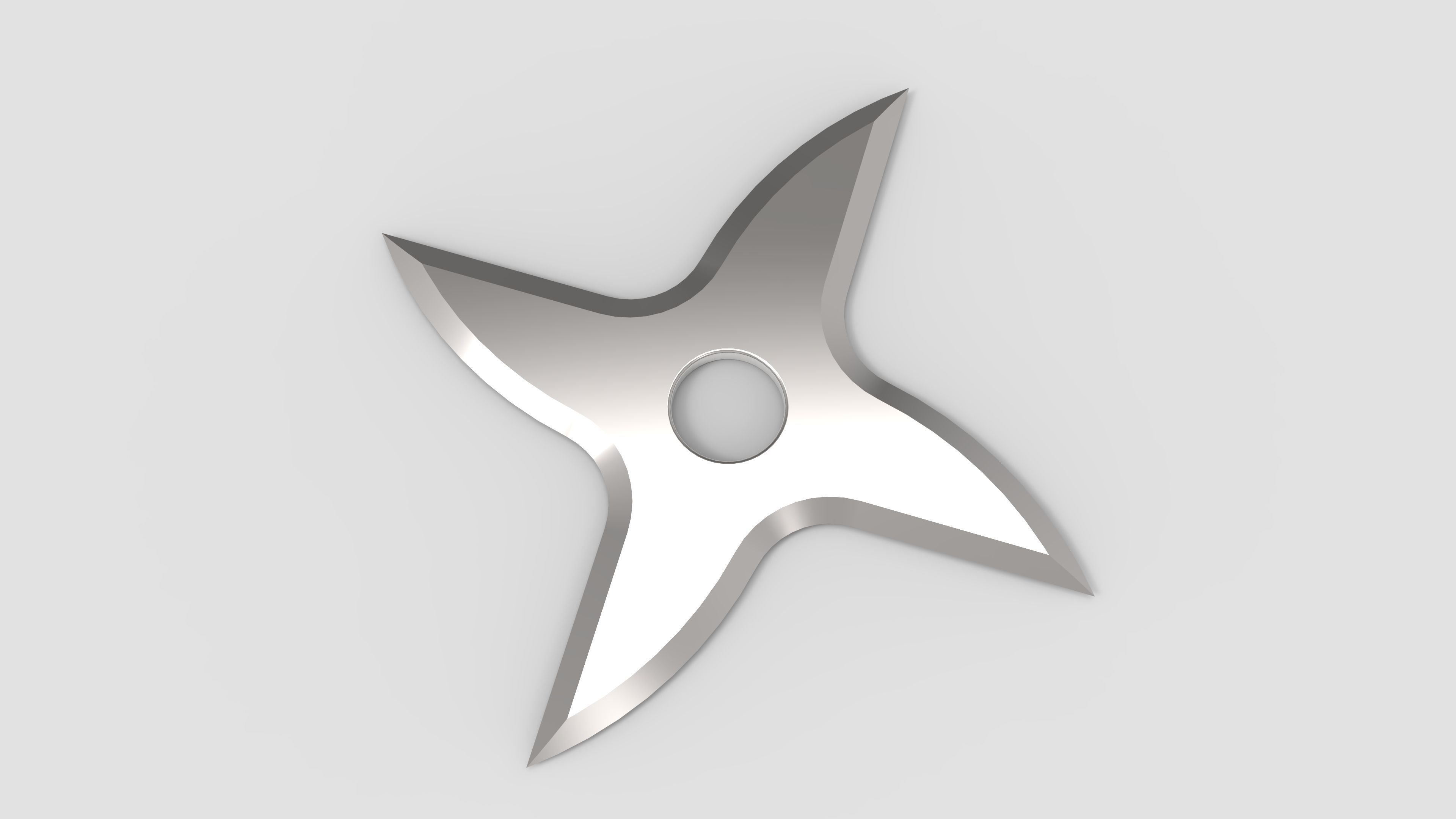 Samurais or Ninjas shuriken - VI 3D print model_8