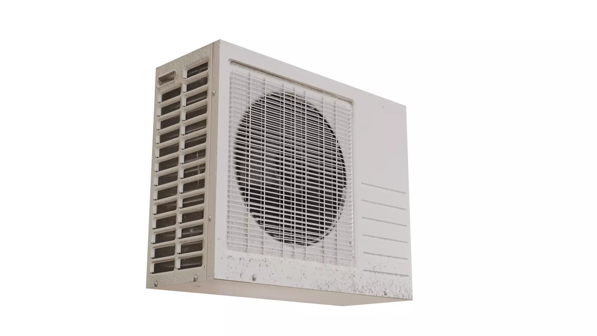 Low poly Air Conditioner Unit 2 Low-poly 3D model_0