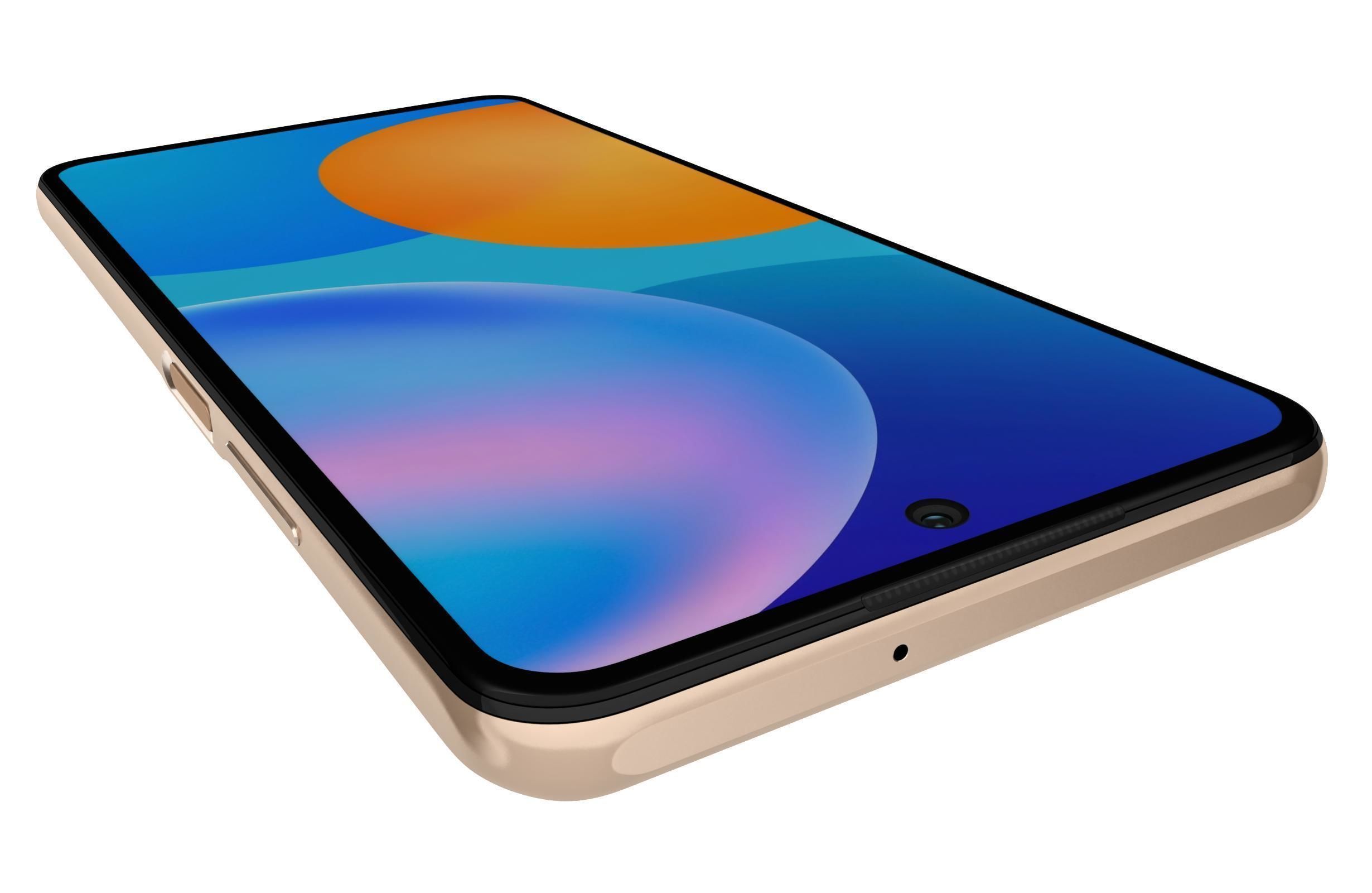 Huawei P Smart 2021 Blush Gold 3D model_14