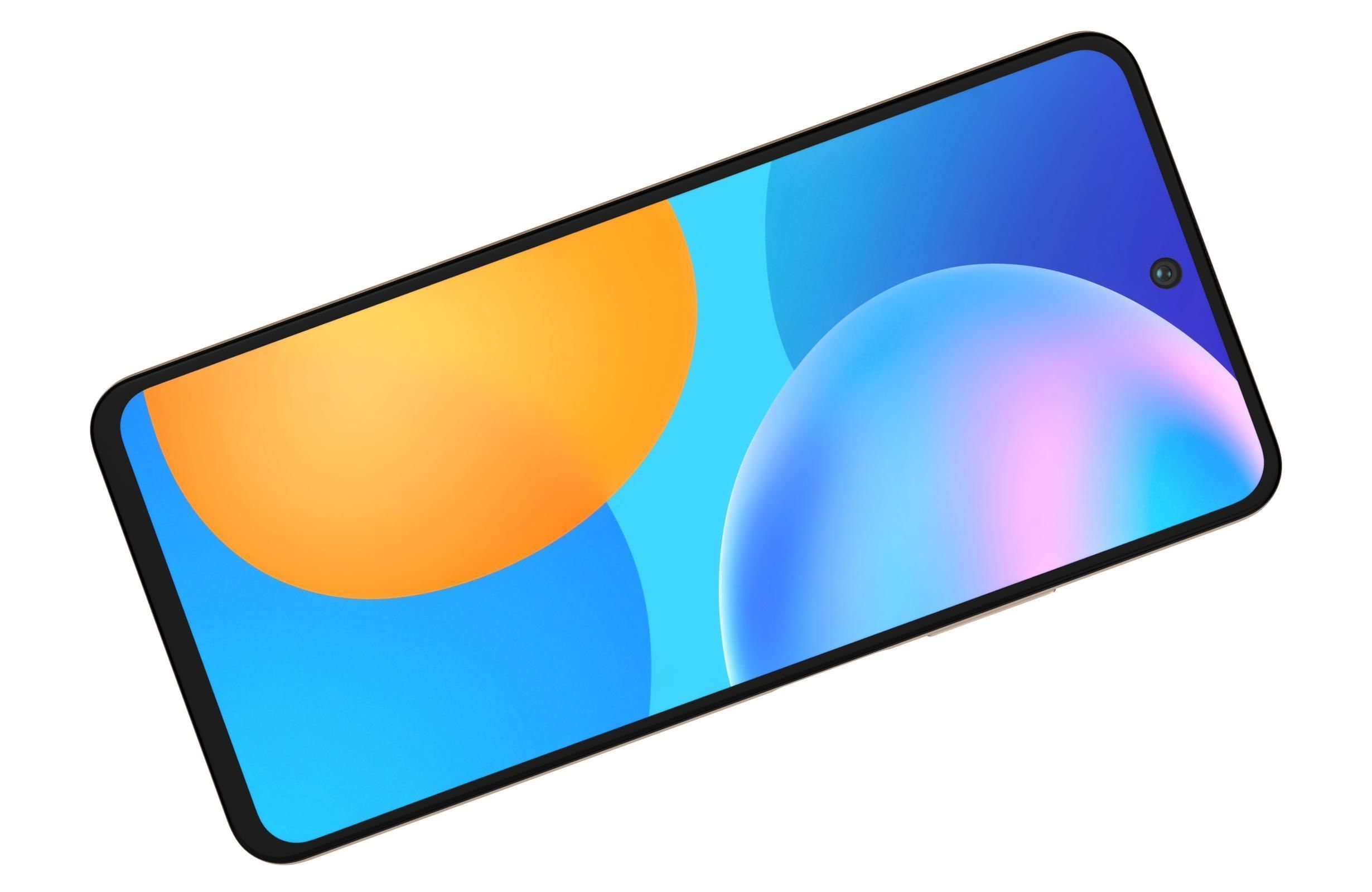 Huawei P Smart 2021 Blush Gold 3D model_9