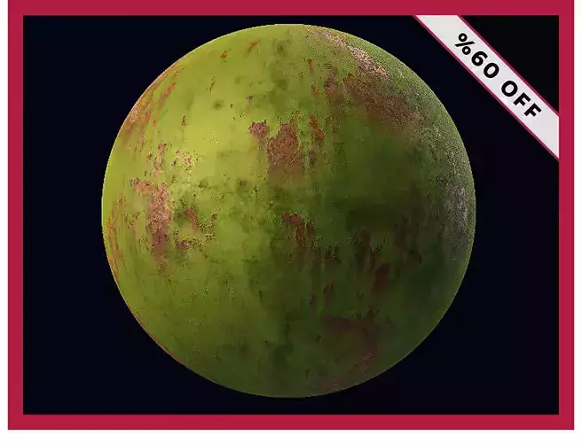 Metal Metallic Steel Painted Rusty Seamless PBR Texture