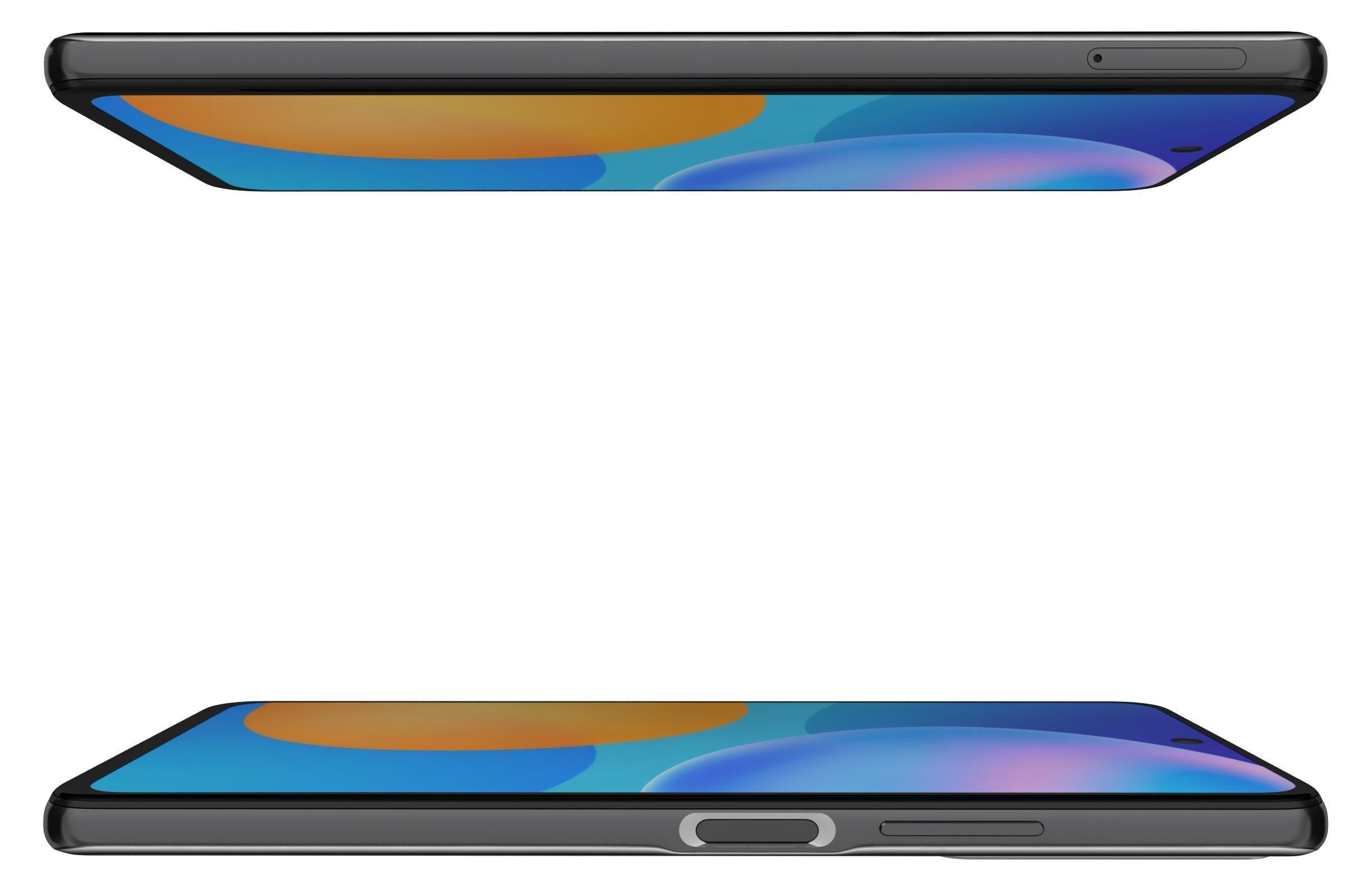 Huawei P Smart 2021 Midnight Black 3D model_9