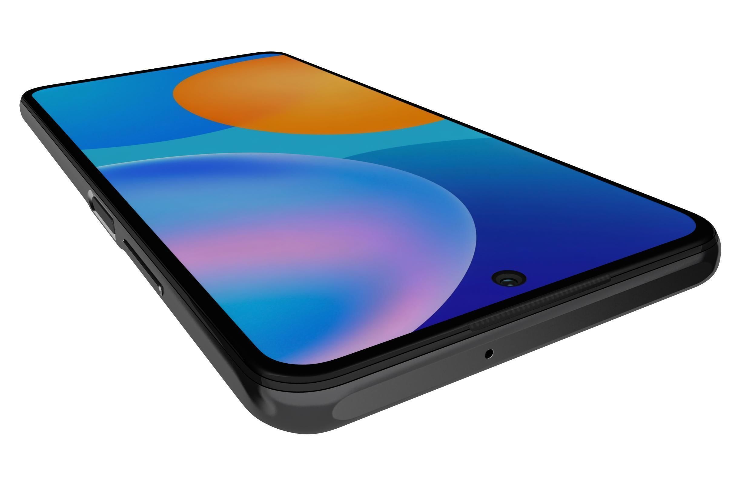 Huawei P Smart 2021 Midnight Black 3D model_13