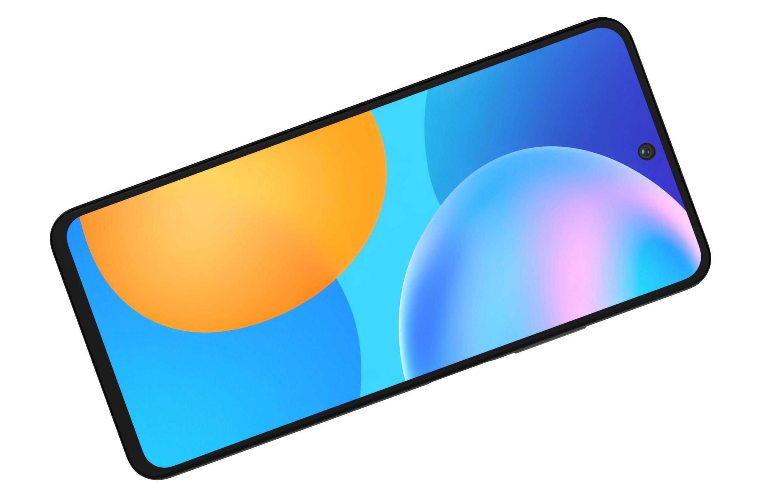 Huawei P Smart 2021 Midnight Black 3D model_10