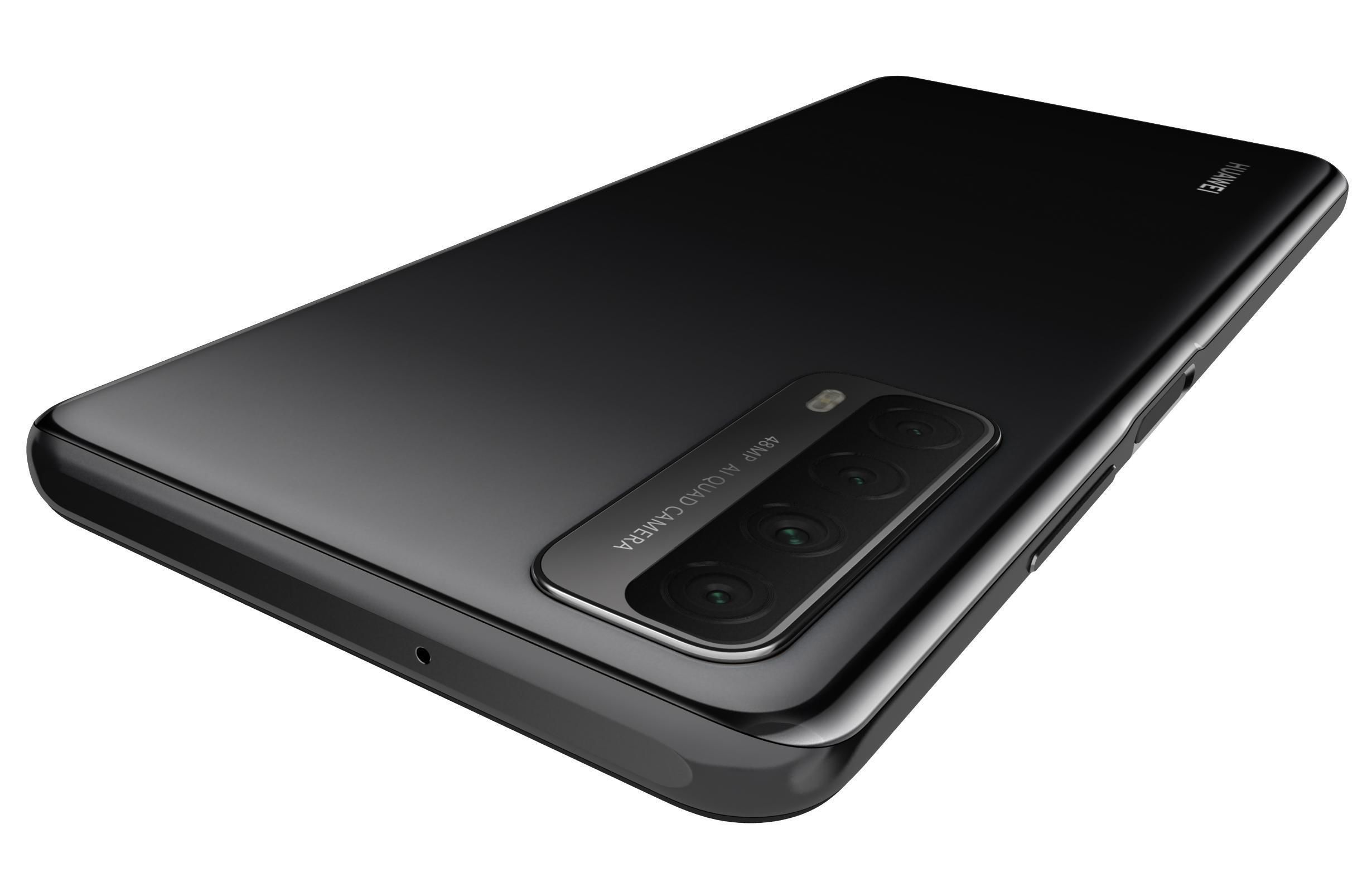 Huawei P Smart 2021 Midnight Black 3D model_15