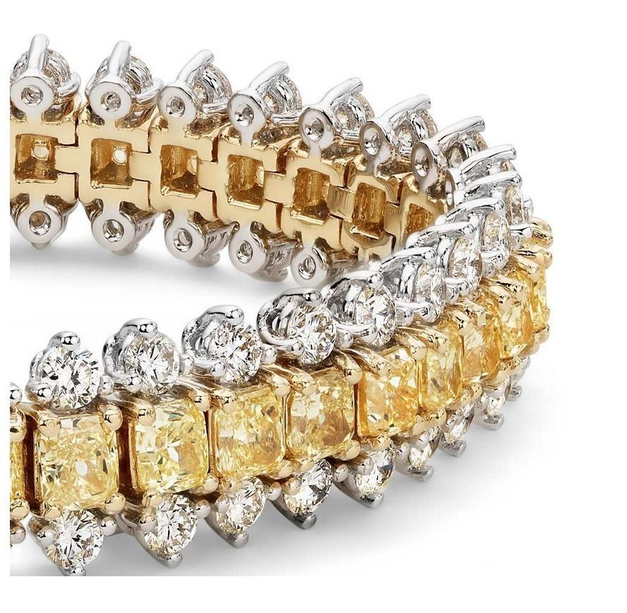 diamond bracelet 130 3D print model_2