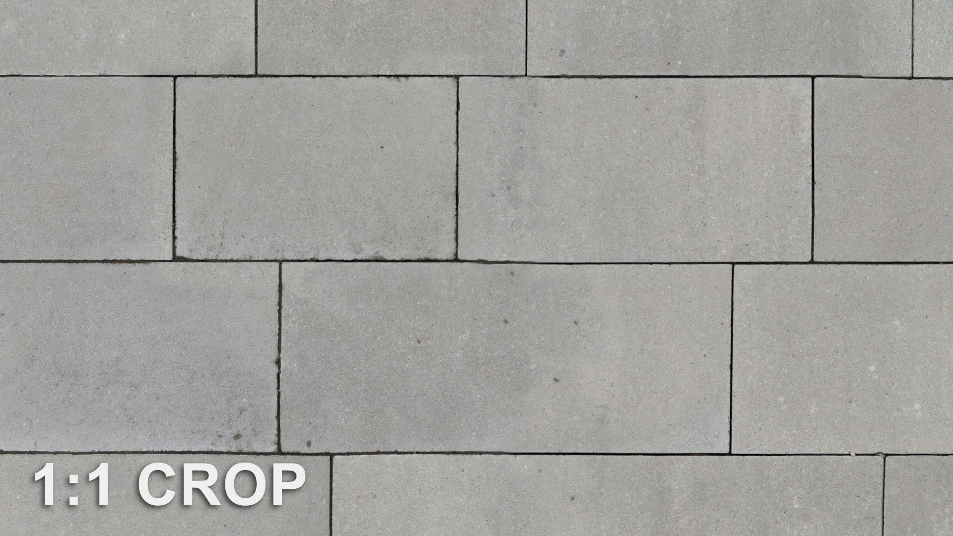 Concrete pavement seamless tile texture 3D model_10