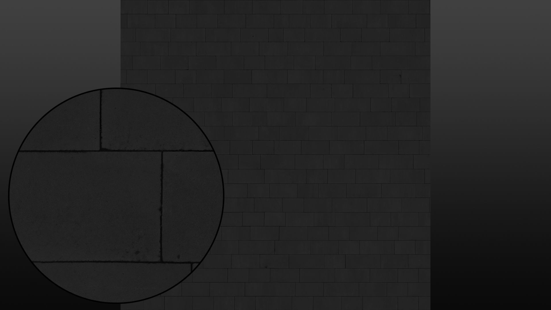 Concrete pavement seamless tile texture 3D model_9