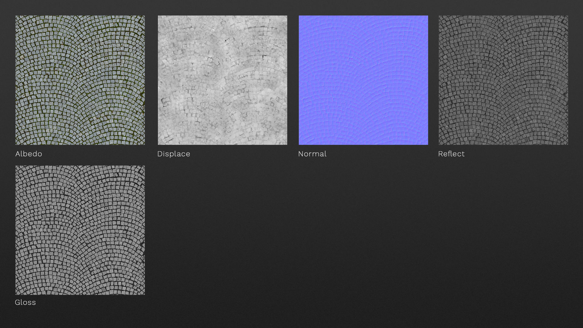 Scanned granite pavement seamless texture Texture_4