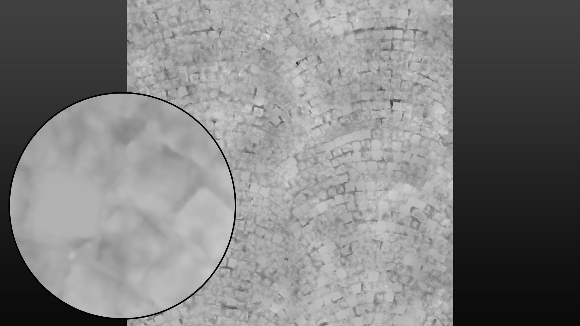 Scanned granite pavement seamless texture Texture_6