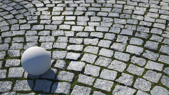 Scanned granite pavement seamless texture Texture