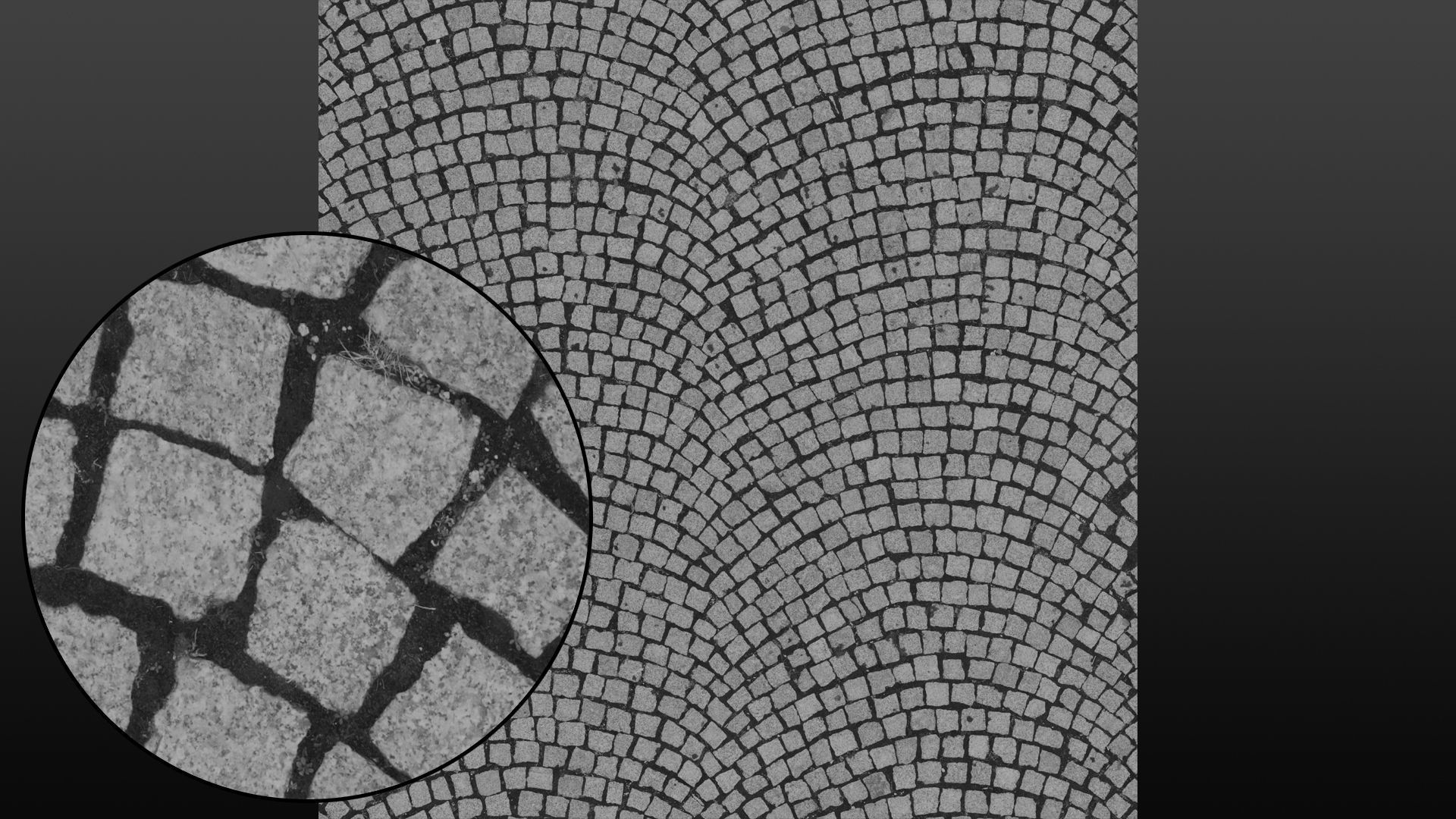 Scanned granite pavement seamless texture Texture_7