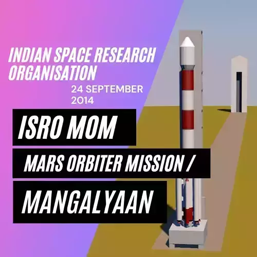 ROCKET LAUNCHER  ISRO Indian Space Research Organisation  MOM 