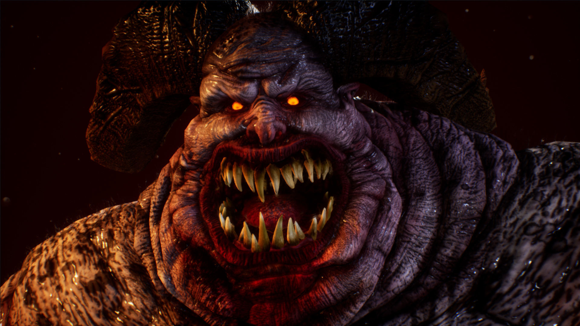 Demon 3 fat creature Low-poly 3D model_20