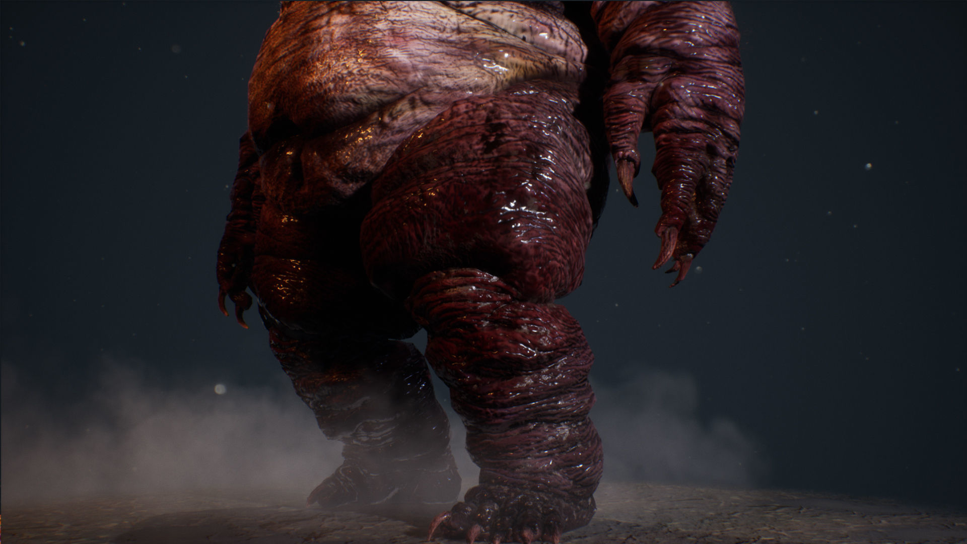 Demon 3 fat creature Low-poly 3D model_22