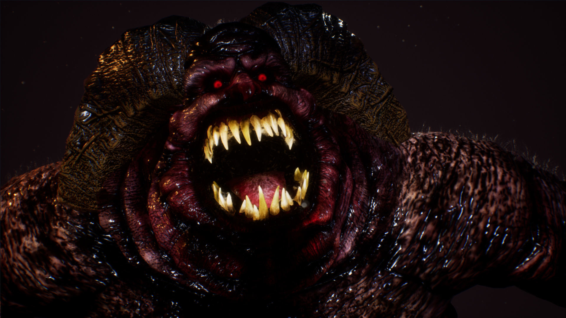 Demon 3 fat creature Low-poly 3D model_15