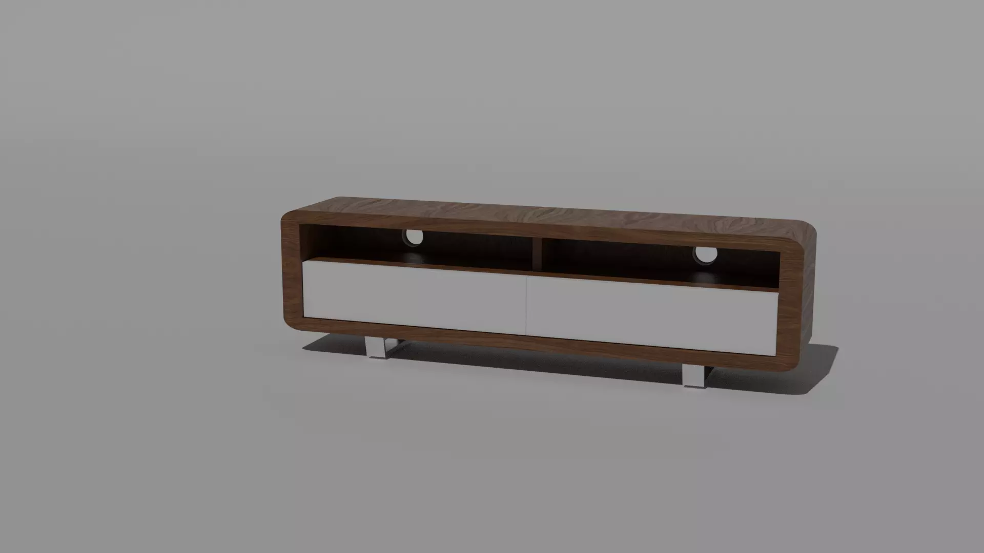 Lucas TV stand Free low-poly 3D model_0