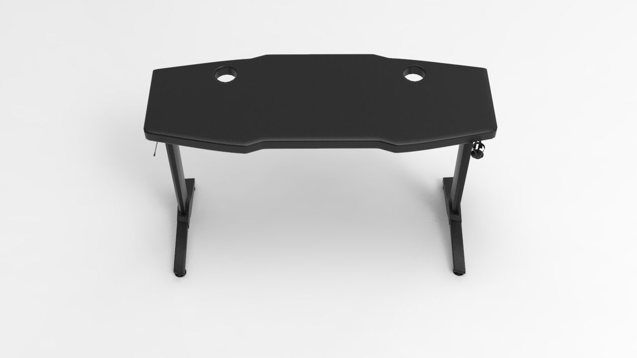 Gamer Table Low-poly 3D model_5