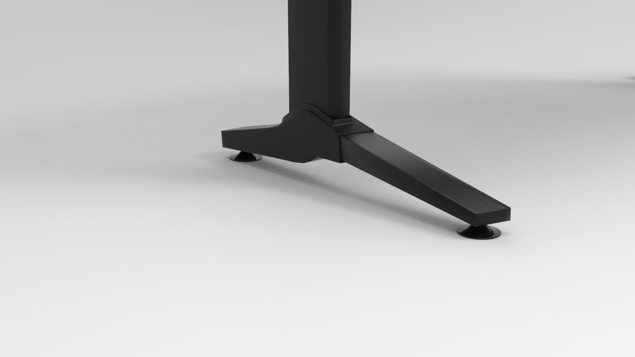 Gamer Table Low-poly 3D model_6