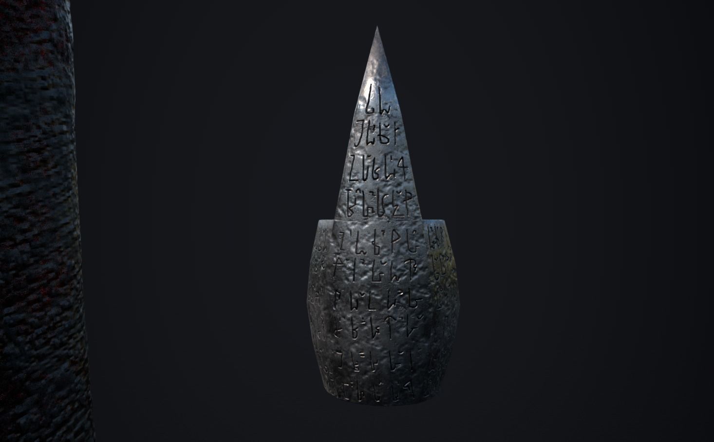 Unrigged Mind Flayer Character - PBR Textures 3D model_4