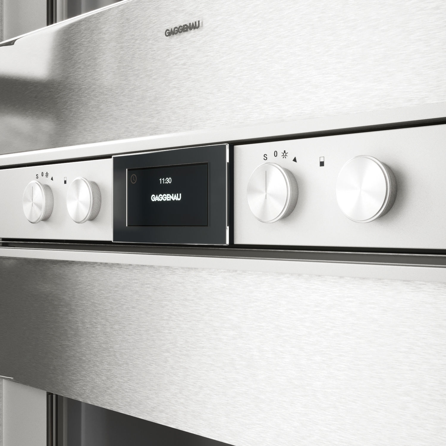Gaggenau BX480111 double oven from 400 series 3D model_2