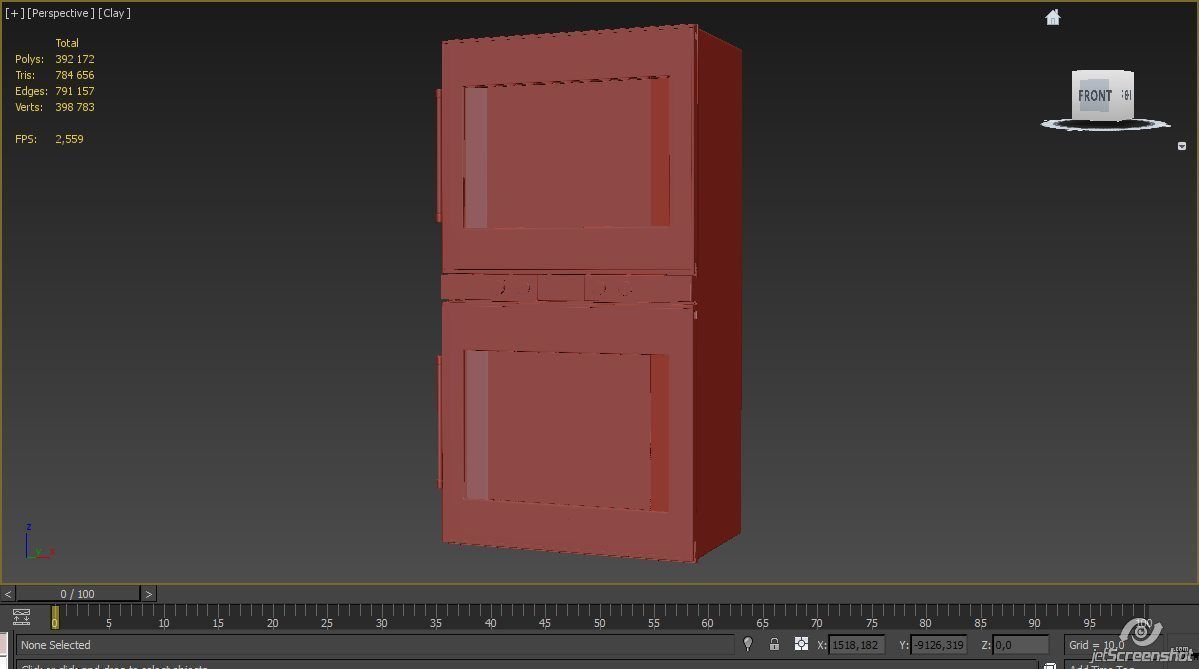 Gaggenau BX480111 double oven from 400 series 3D model_18