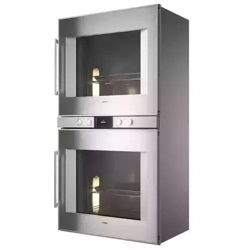 Gaggenau BX480111 double oven from 400 series 3D model