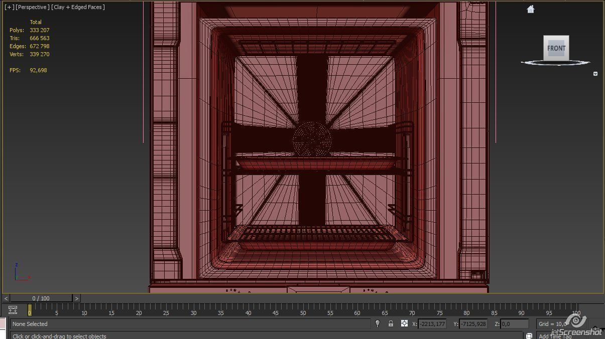 Gaggenau BX480111 double oven from 400 series 3D model_21