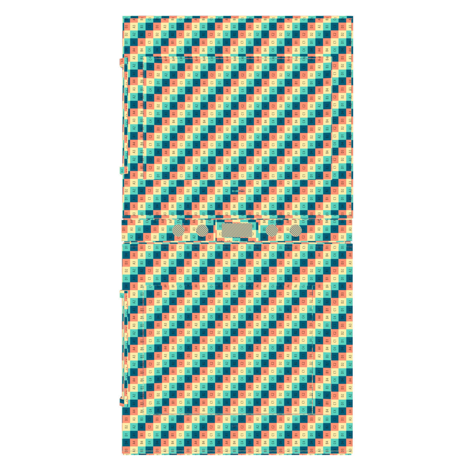 Gaggenau BX480111 double oven from 400 series 3D model_9