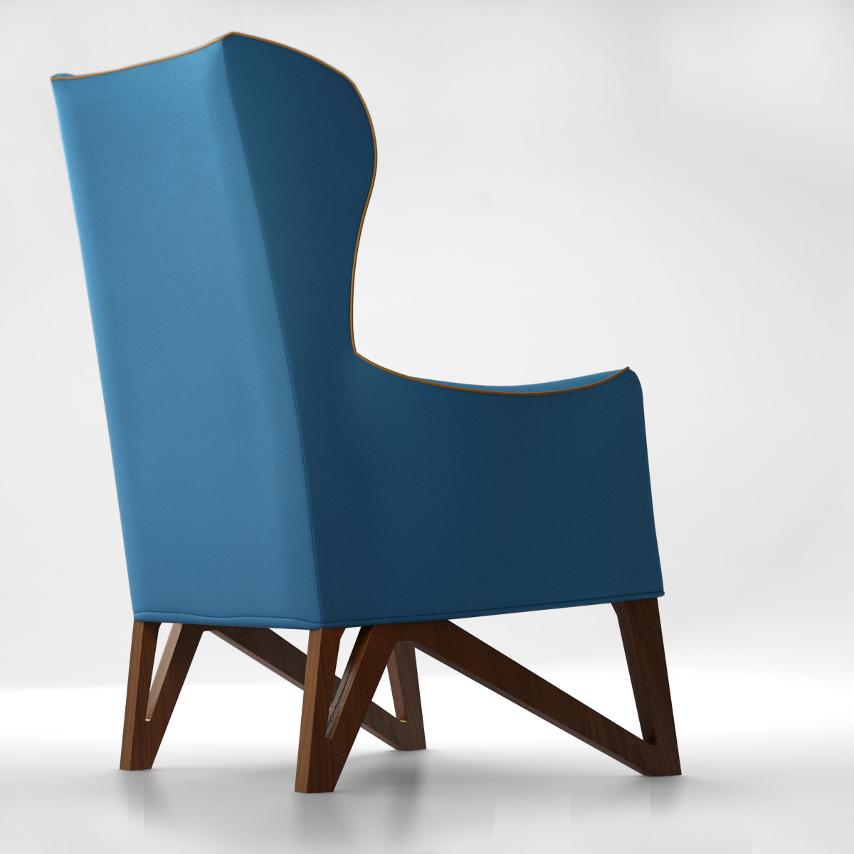 Giorgetti Mobius armchair 2 3D model_2