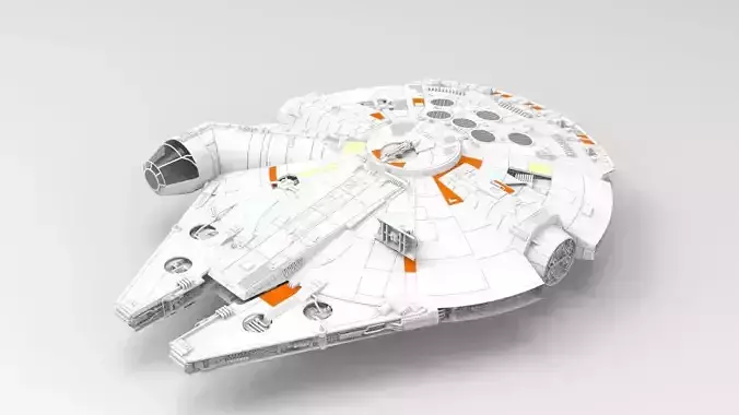 Millennium Falcon 3D model