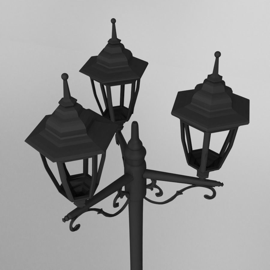 street lamp Free 3D model_1
