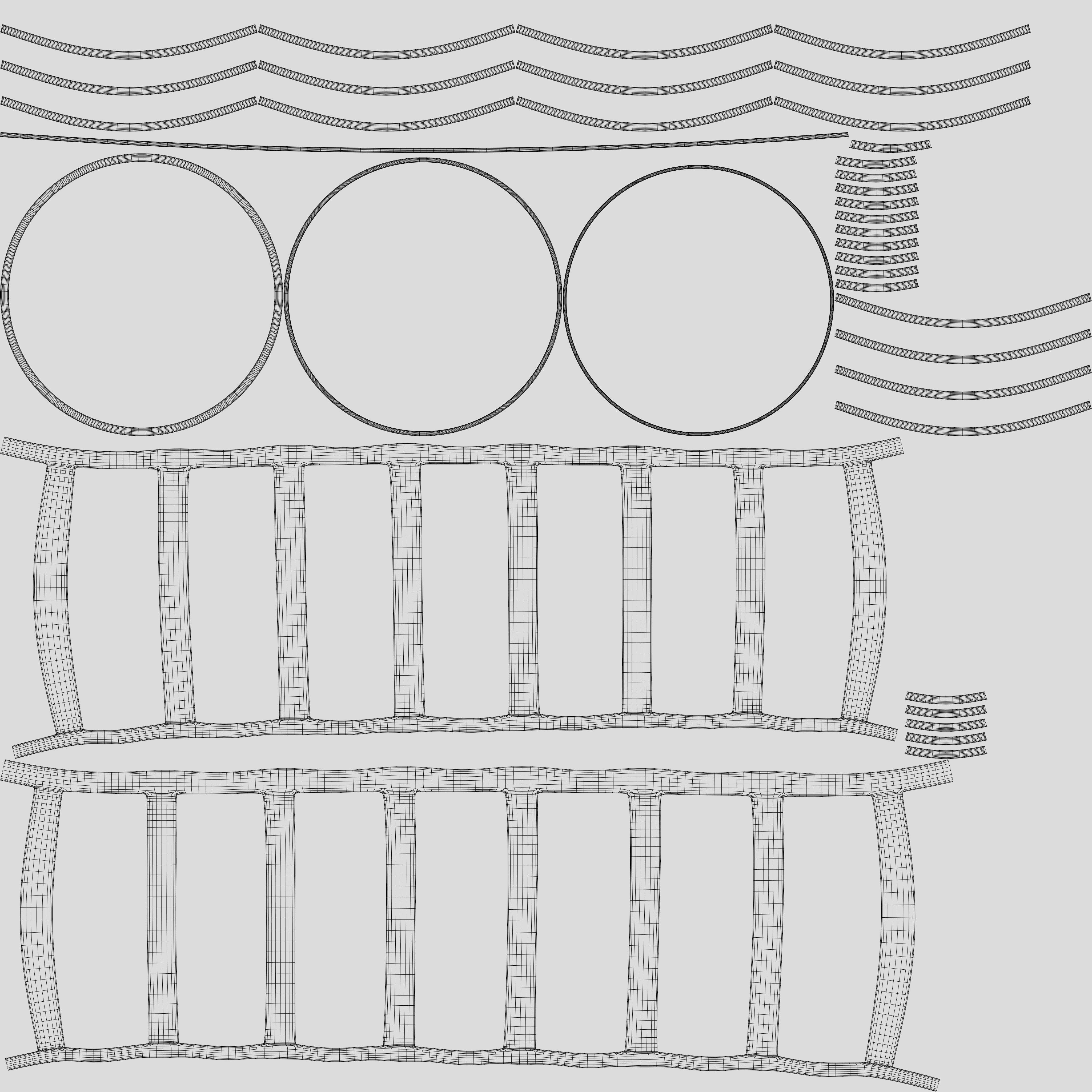  Twisted barrel table  3D model_10