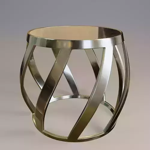  Twisted barrel table 