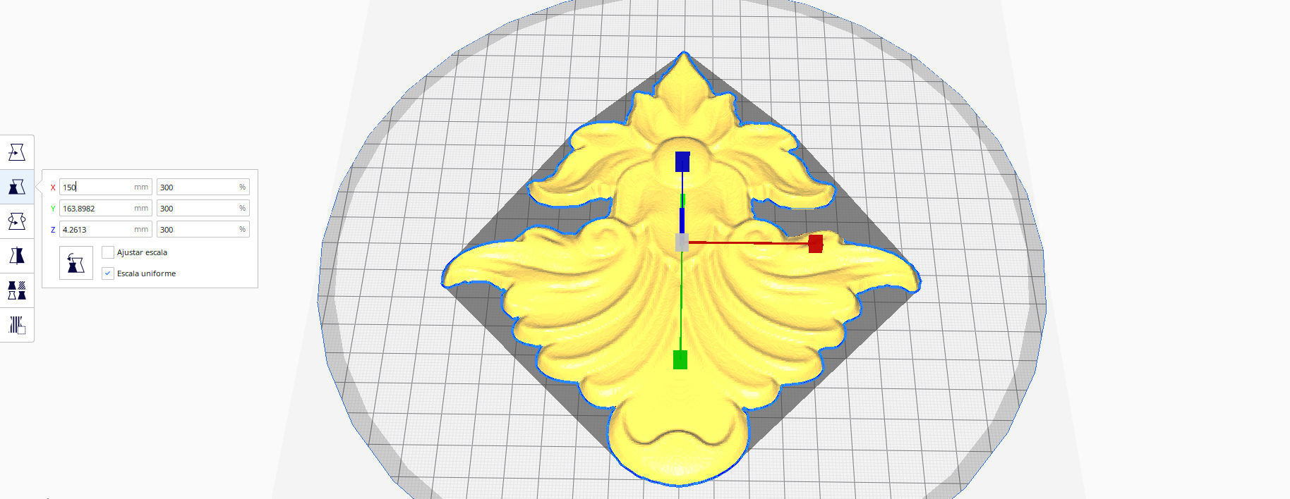 ORNAMENT DECIRATION 3D print model_3