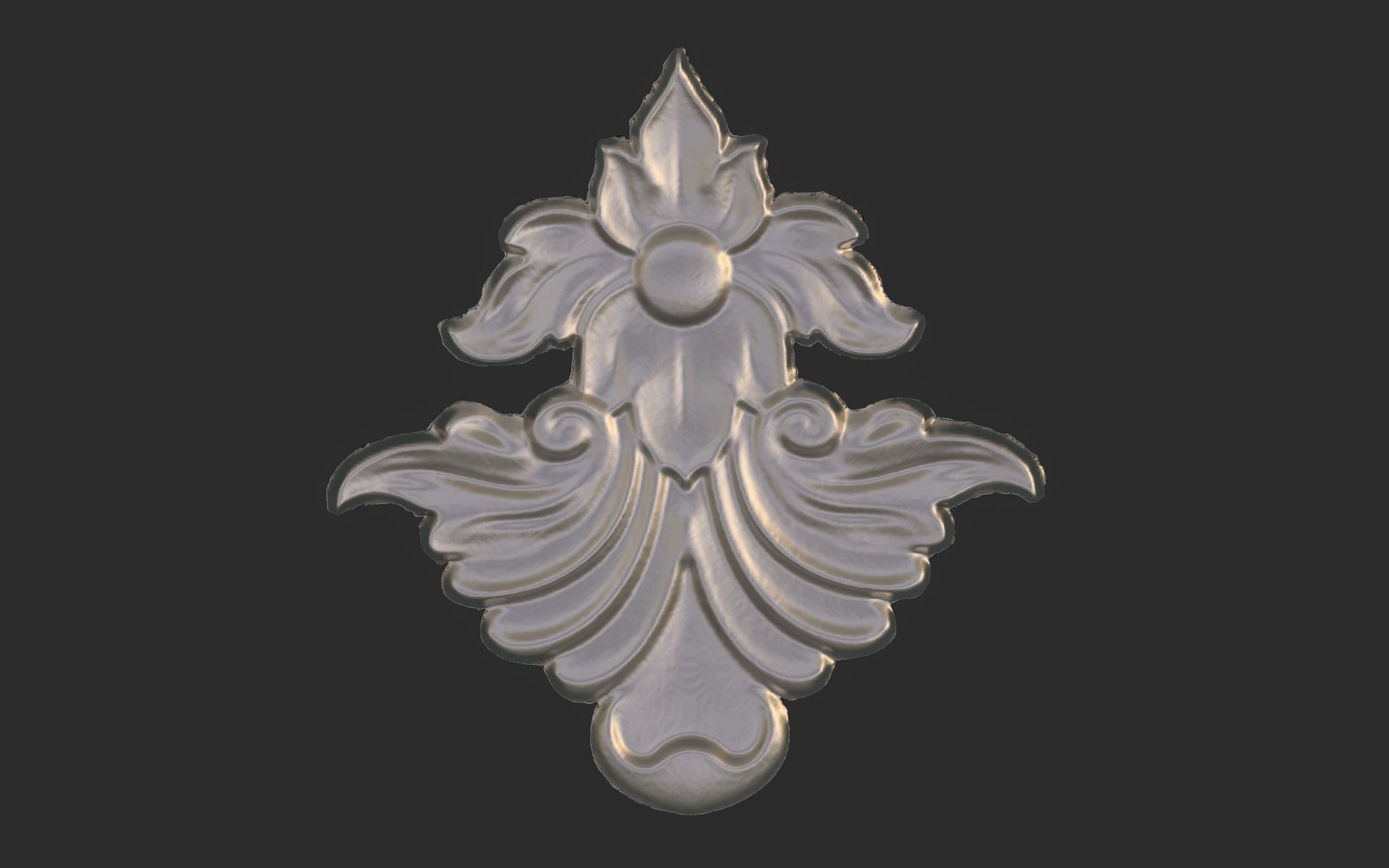 ORNAMENT DECIRATION 3D print model_2